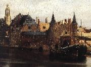View of Delft (detail) et